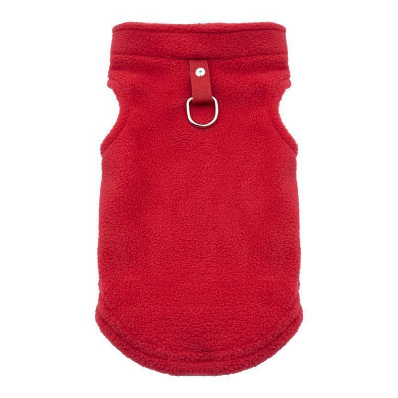 Soft Fleece Vest Dog Sweater - Warm Pullover Fleece Dog Jacket - iTalkPet