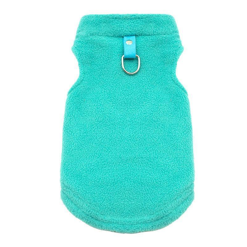 Soft Fleece Vest Dog Sweater - Warm Pullover Fleece Dog Jacket - iTalkPet