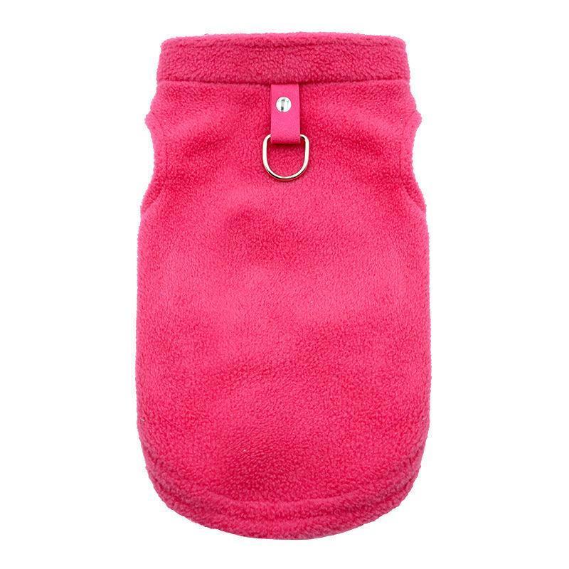 Soft Fleece Vest Dog Sweater - Warm Pullover Fleece Dog Jacket - iTalkPet