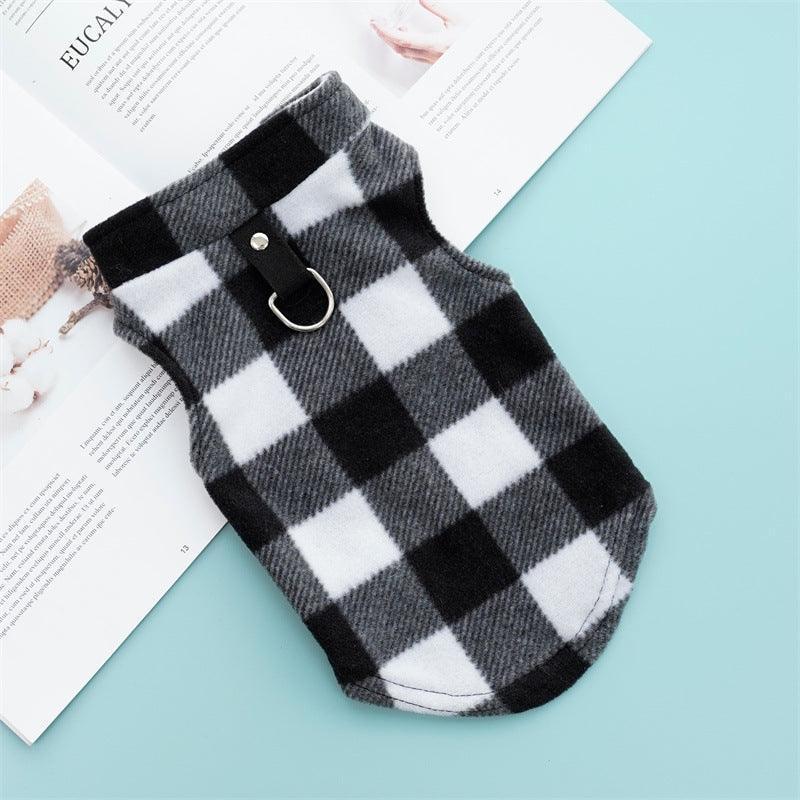 Soft Fleece Vest Dog Sweater - Warm Pullover Fleece Dog Jacket - iTalkPet