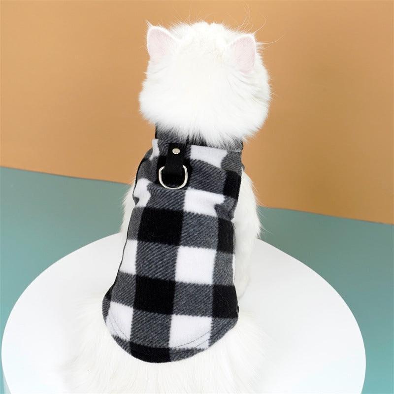 Soft Fleece Vest Dog Sweater - Warm Pullover Fleece Dog Jacket - iTalkPet