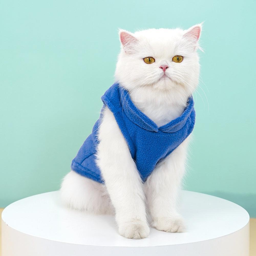 Soft Fleece Vest Dog Sweater - Warm Pullover Fleece Dog Jacket - iTalkPet