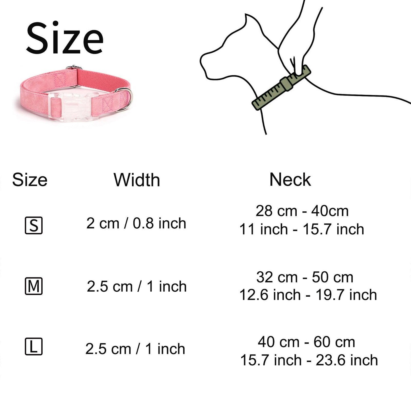 Soft Leather Transparent Buckle Custom Engraving Dog Collar - iTalkPet