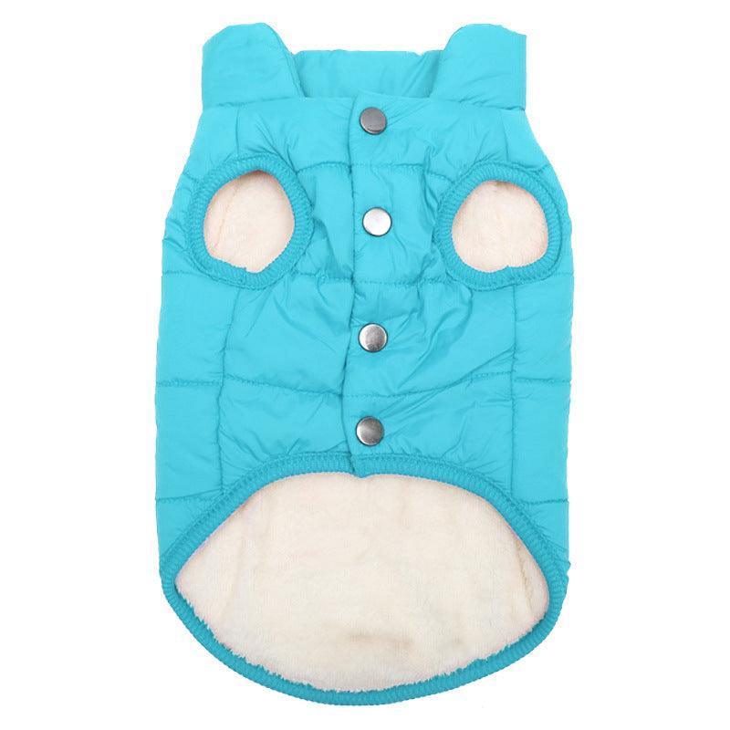 Soft Windproof Fleece Lined Warm Dog Jacket - iTalkPet