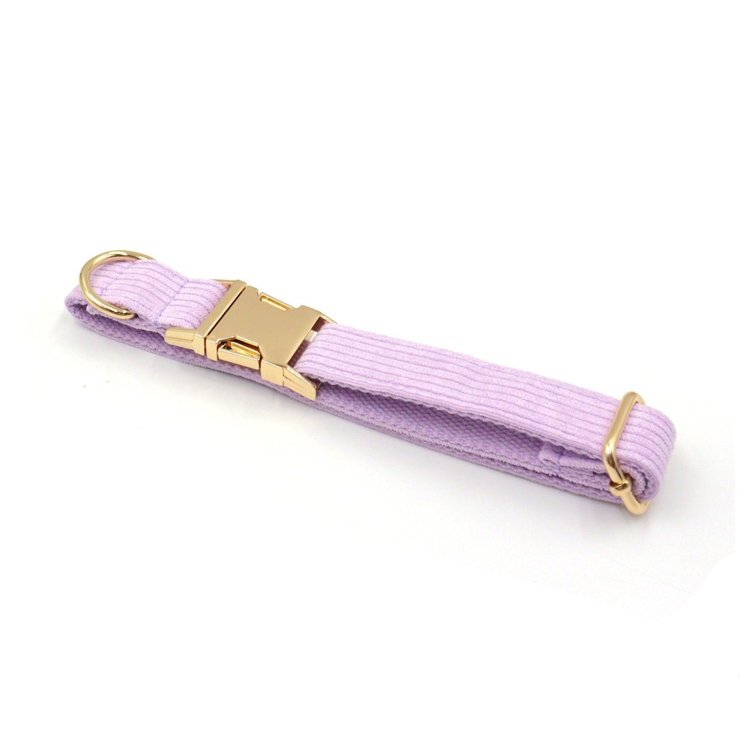 Stripe Velvet Personalized Dog Collar - iTalkPet