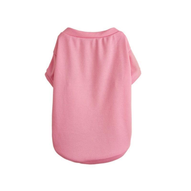 Summer Dog T-Shirt Pet Clothes Casual Polyester Pullover - iTalkPet