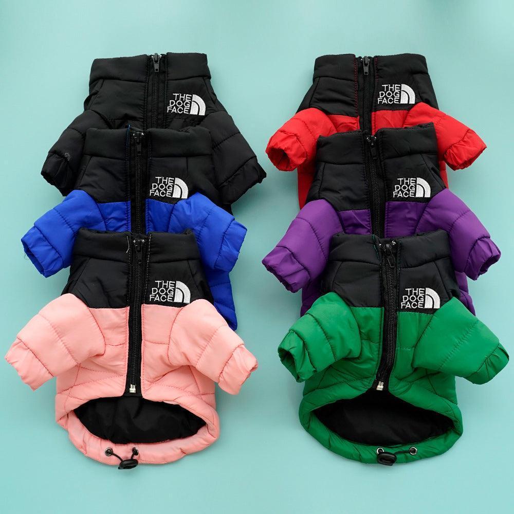 Warm Dog Cold Weather Coat - Snow Pet Winter Jacket - iTalkPet