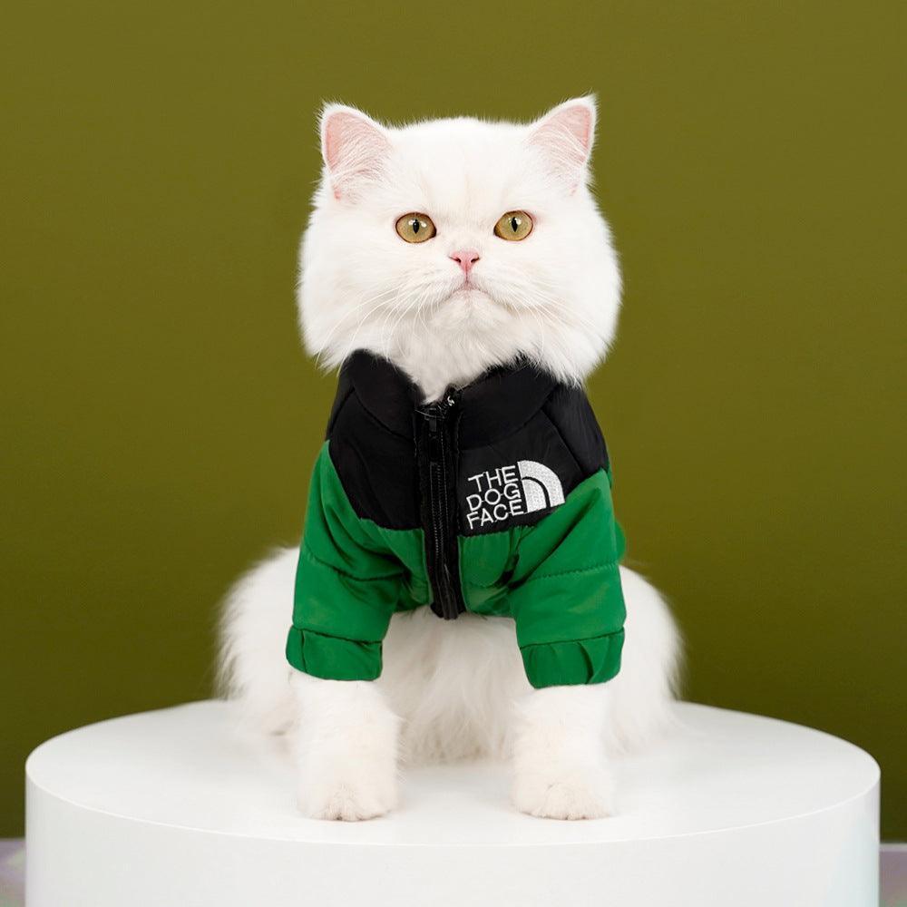 Warm Dog Cold Weather Coat - Snow Pet Winter Jacket - iTalkPet