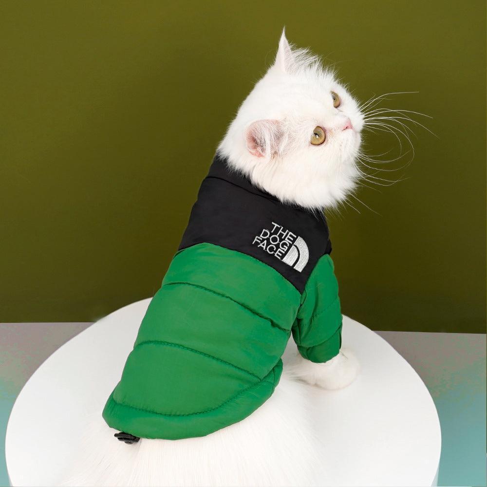 Warm Dog Cold Weather Coat - Snow Pet Winter Jacket - iTalkPet
