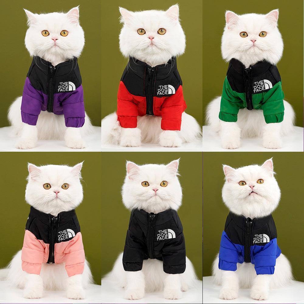 Warm Dog Cold Weather Coat - Snow Pet Winter Jacket - iTalkPet