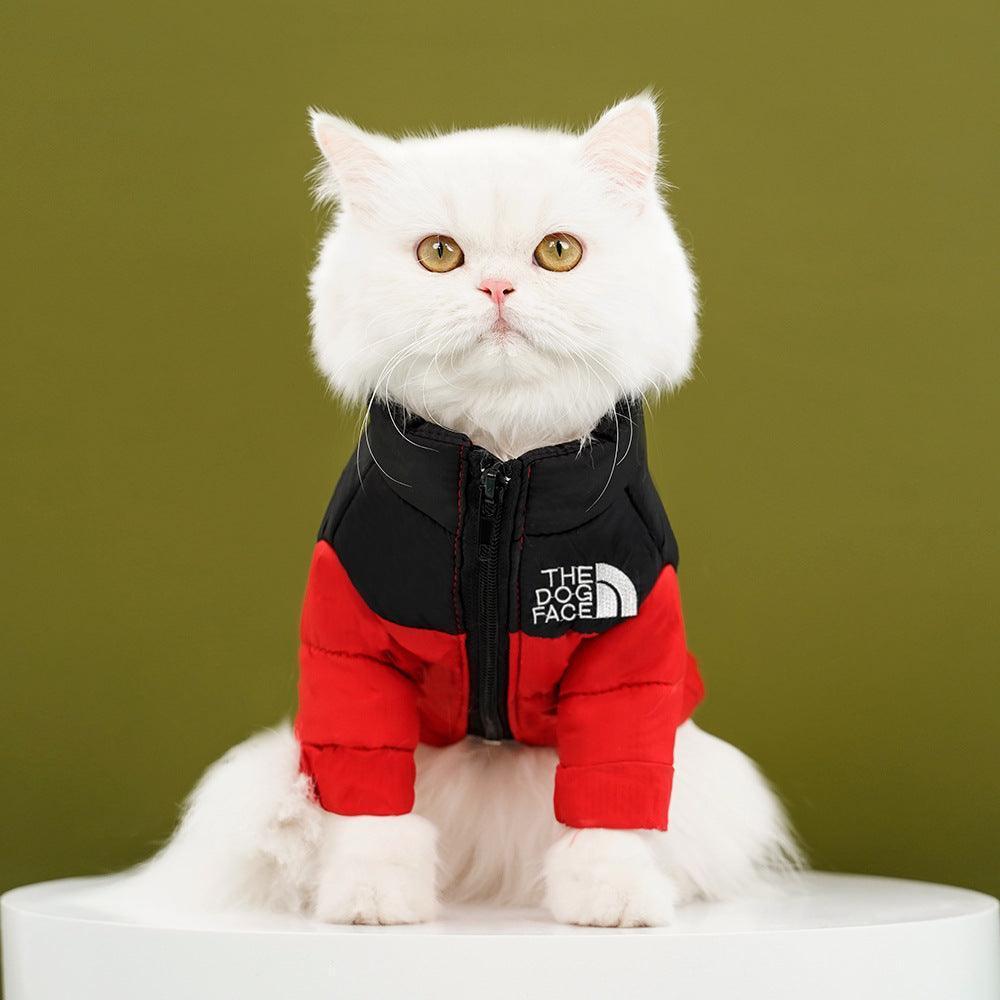 Warm Dog Cold Weather Coat - Snow Pet Winter Jacket - iTalkPet