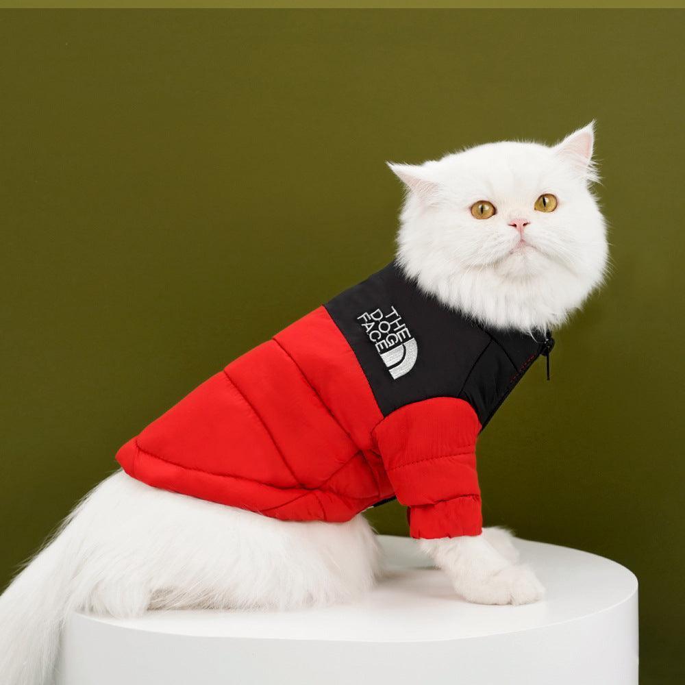 Warm Dog Cold Weather Coat - Snow Pet Winter Jacket - iTalkPet