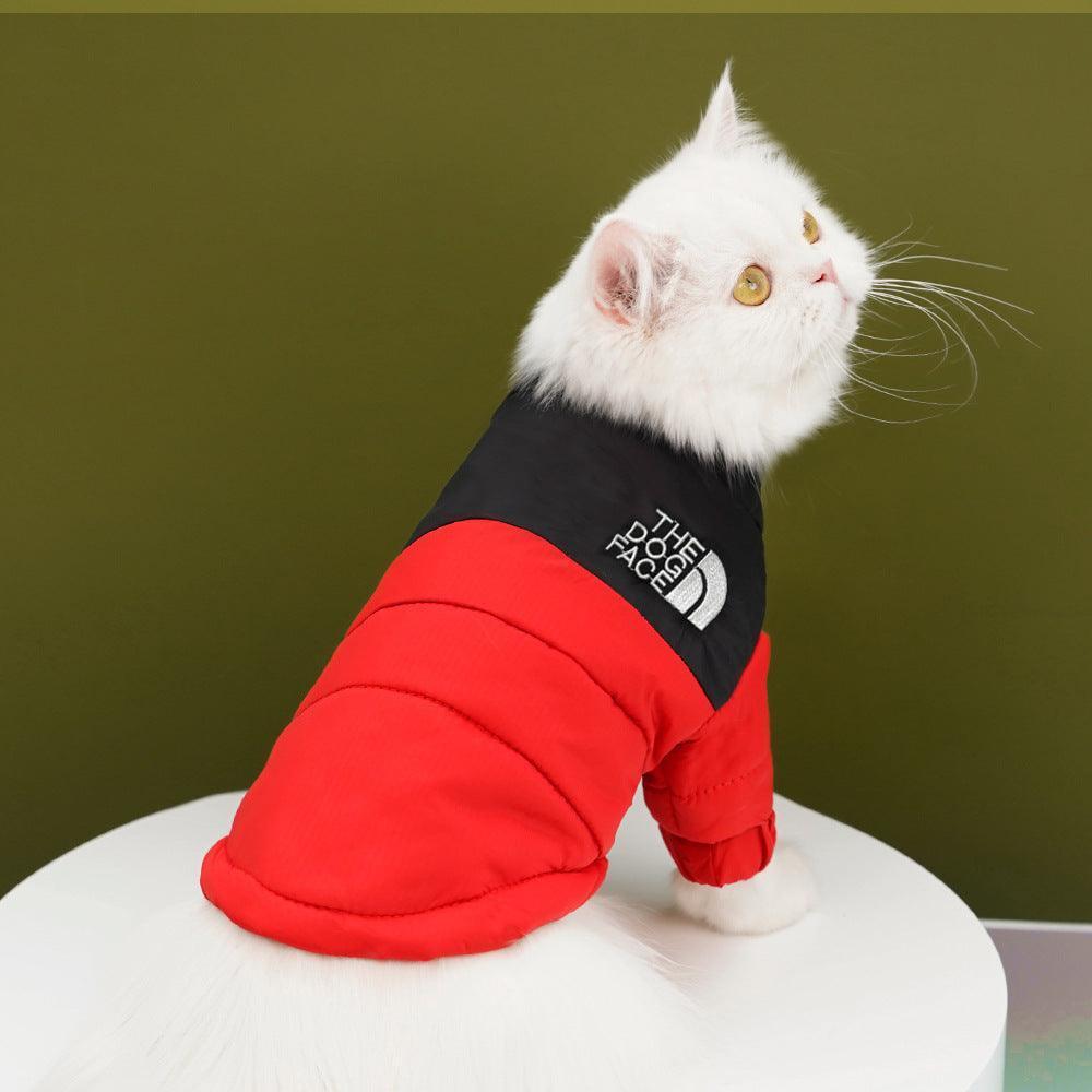 Warm Dog Cold Weather Coat - Snow Pet Winter Jacket - iTalkPet