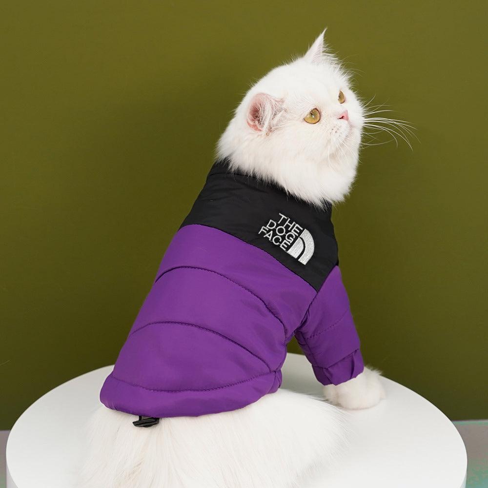 Warm Dog Cold Weather Coat - Snow Pet Winter Jacket - iTalkPet