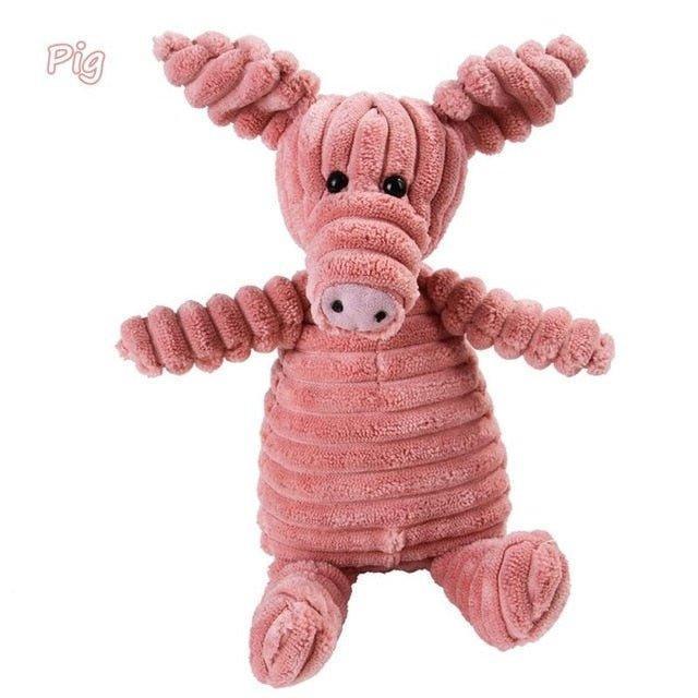 Animal Shape Plush Pet Chew Toy - iTalkPet
