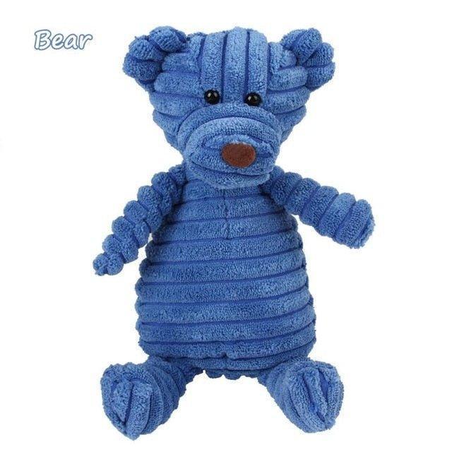 Animal Shape Plush Pet Chew Toy - iTalkPet