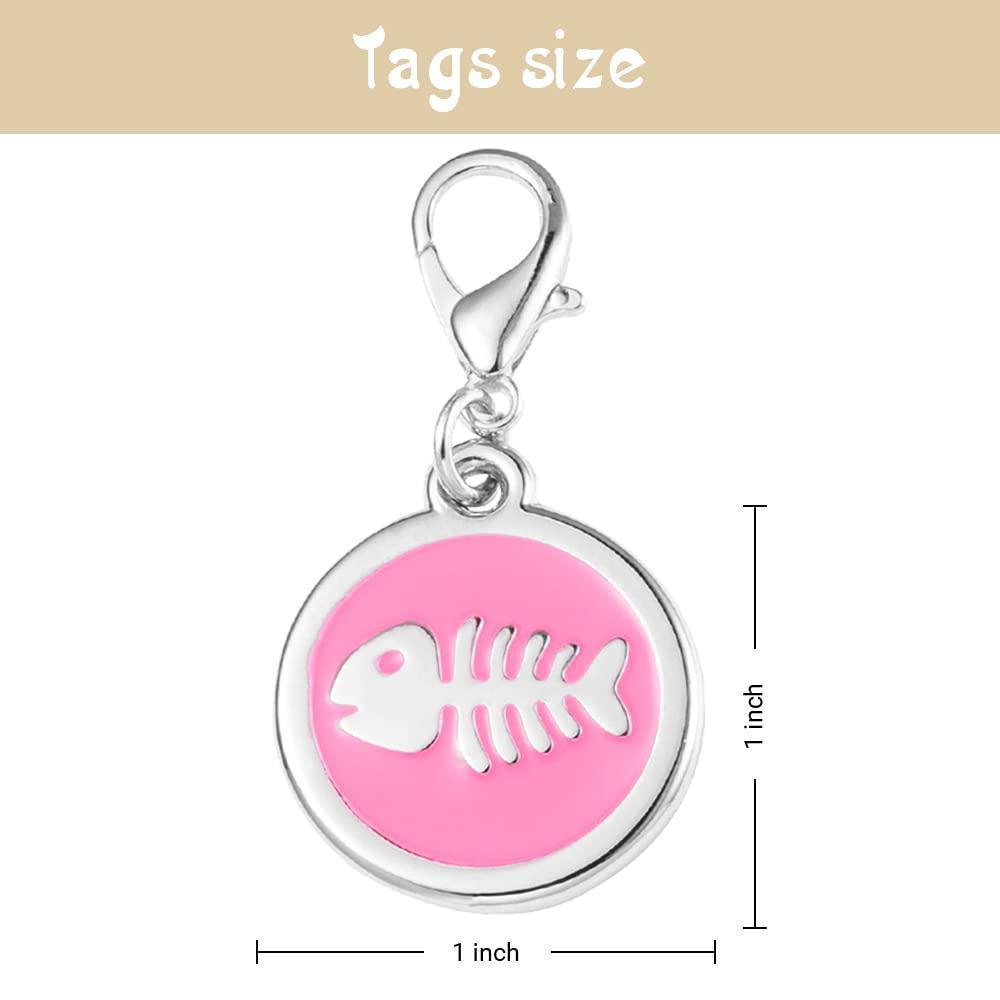 Fish Bone Personalized Pet Dog ID Tag - iTalkPet