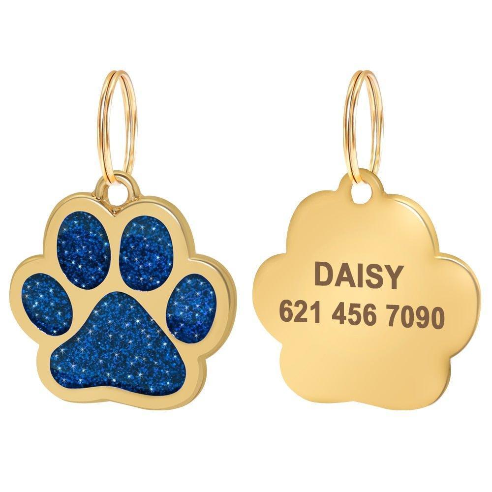 Free Engraved Pet ID Tag Personalized Cat Puppy ID Tag - iTalkPet