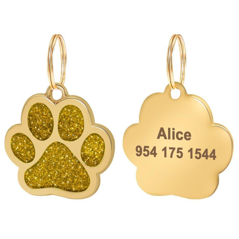 Free Engraved Pet ID Tag Personalized Cat Puppy ID Tag - iTalkPet