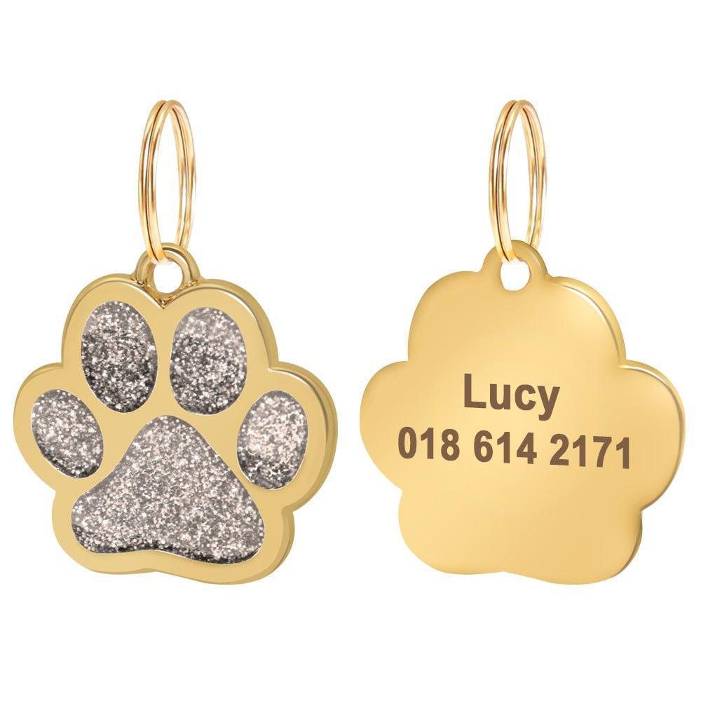 Free Engraved Pet ID Tag Personalized Cat Puppy ID Tag - iTalkPet