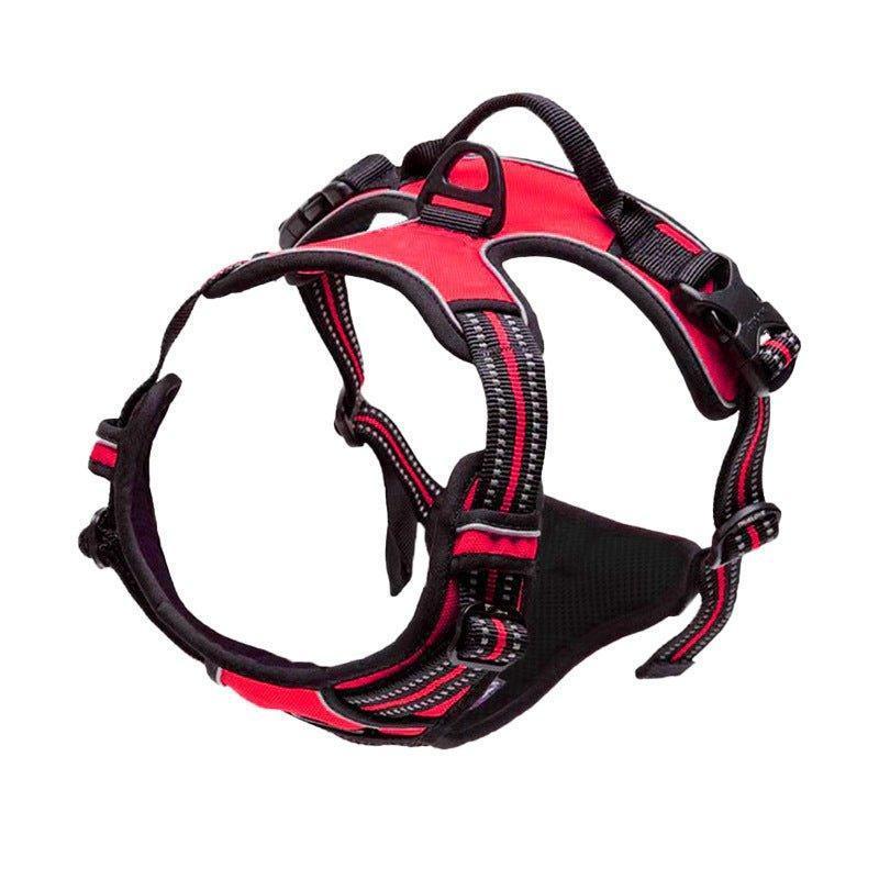 No-Pull Pet Dog Harness with 2 Clips - Adjustable Soft Padded Dog Vest - iTalkPet