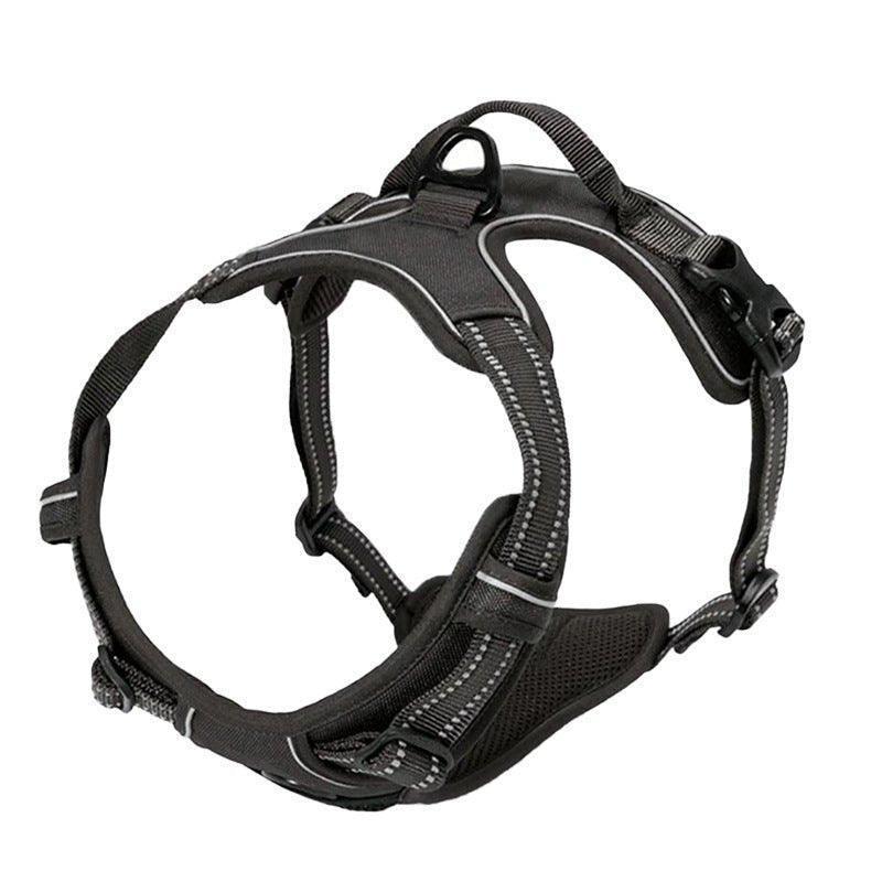 No-Pull Pet Dog Harness with 2 Clips - Adjustable Soft Padded Dog Vest - iTalkPet