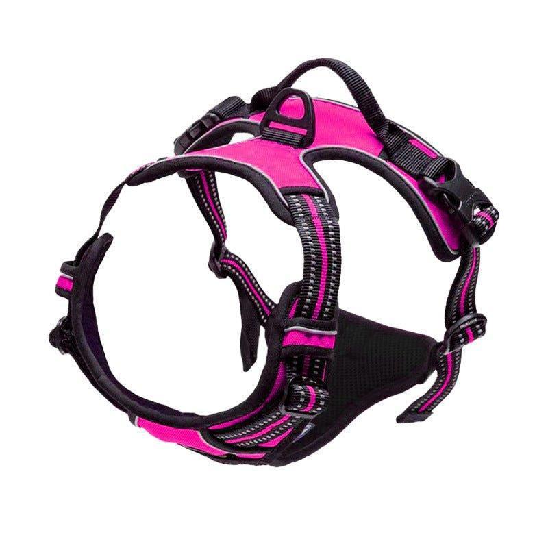 No-Pull Pet Dog Harness with 2 Clips - Adjustable Soft Padded Dog Vest - iTalkPet