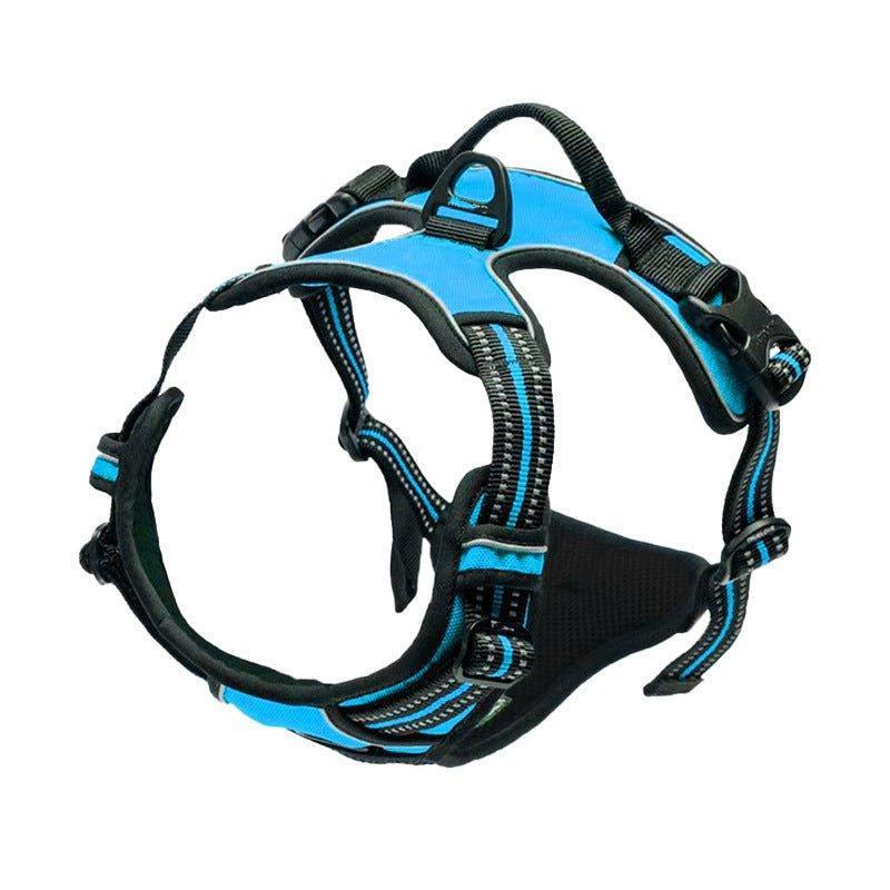 No-Pull Pet Dog Harness with 2 Clips - Adjustable Soft Padded Dog Vest - iTalkPet