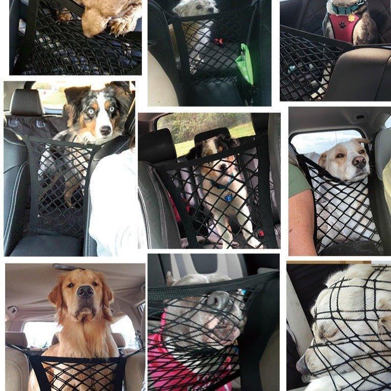 Pet Barrier Dog Car Net Barrier with Auto Safety Mesh - iTalkPet