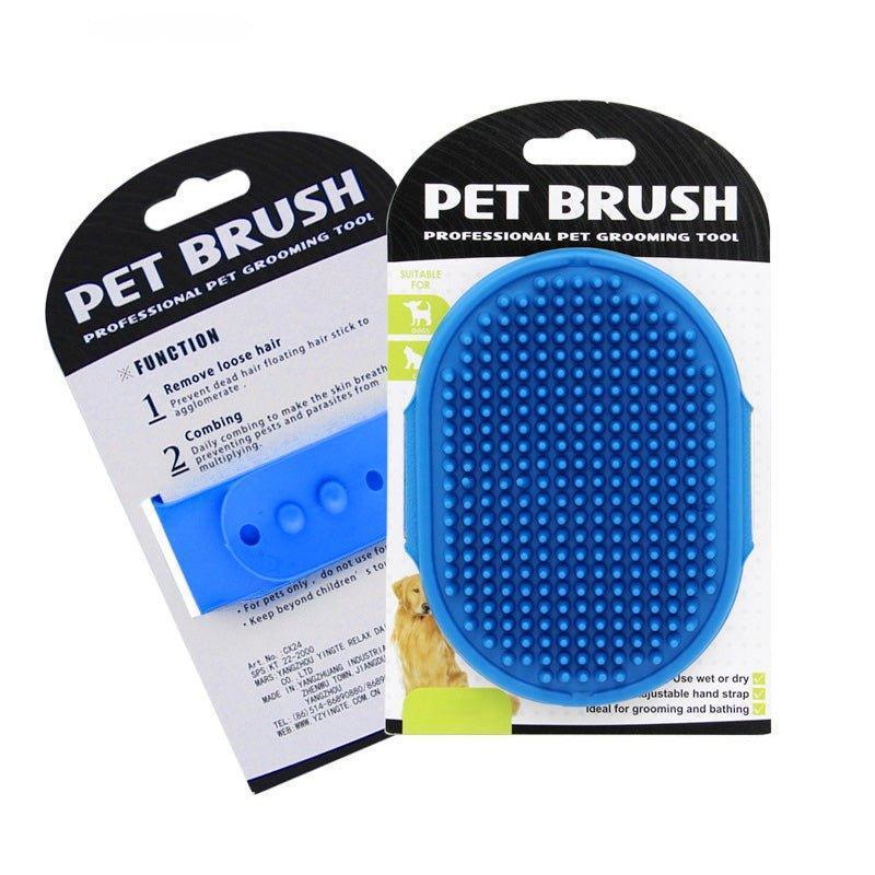 Pet Dog Bath Brush Cat Grooming Shampoo Brush - iTalkPet