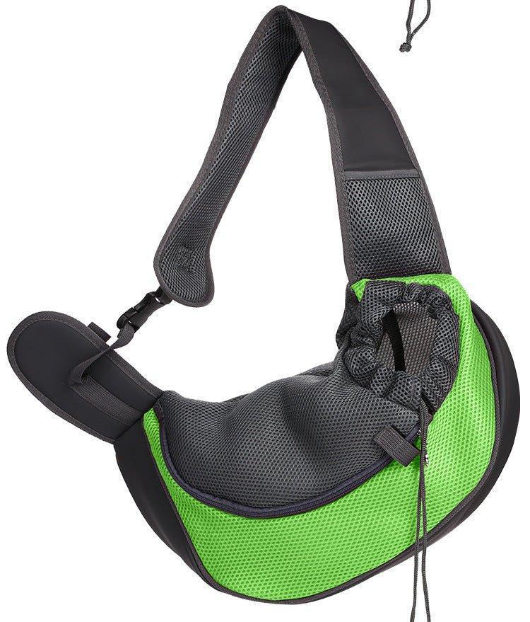 Pet Sling Carrier Mesh Adjustable Dog Satchel Carrier Bag - iTalkPet