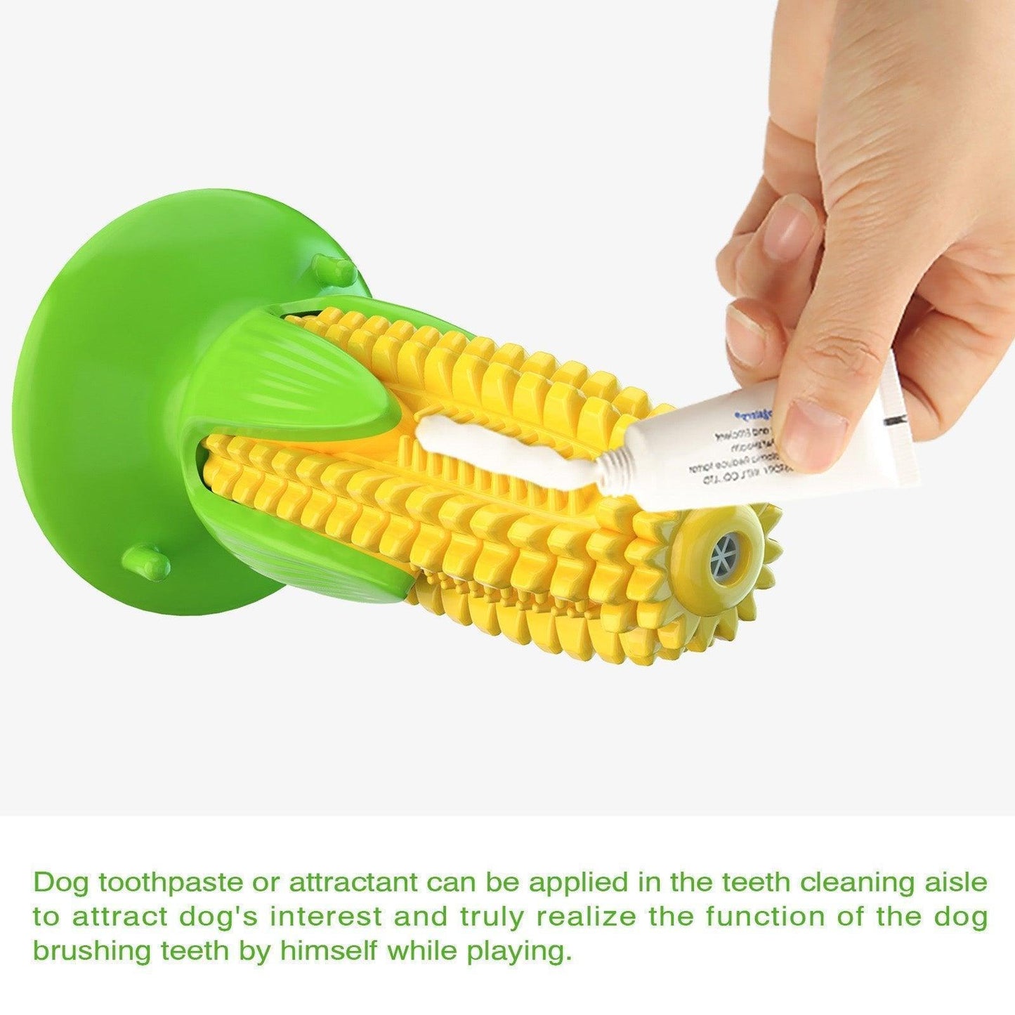 Puppy Teething Chew Toys Squeaky Corn Stick Tough Toys - iTalkPet