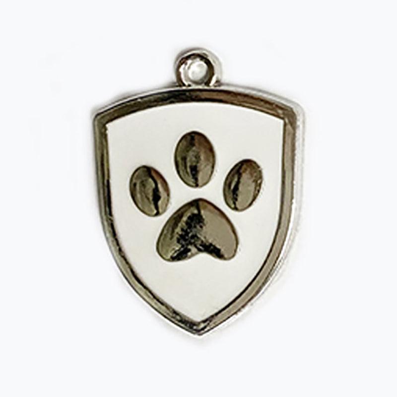 Shield Paw Print Personalized Dog Tag - iTalkPet