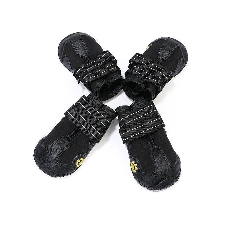 Waterproof Dog Shoes Boot with Reflective Rugged Anti-Slip Sole - iTalkPet