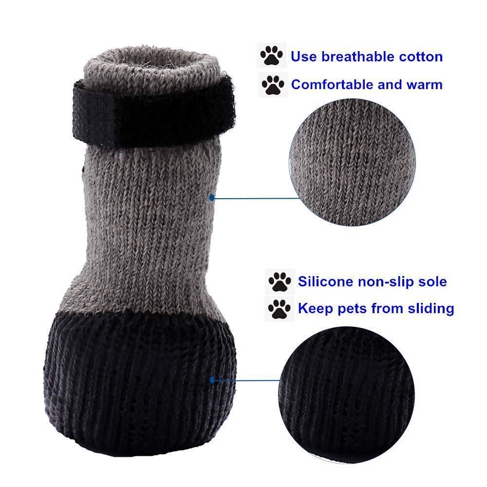 Waterproof Puppy Socks - 4 PCS Breathable Dog Shoes - iTalkPet