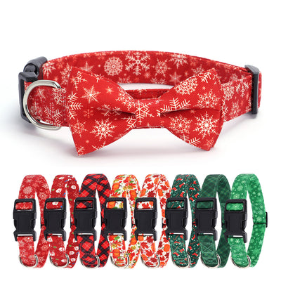 Holiday Adjustable Dog Collar For Christmas & Thanksgiving