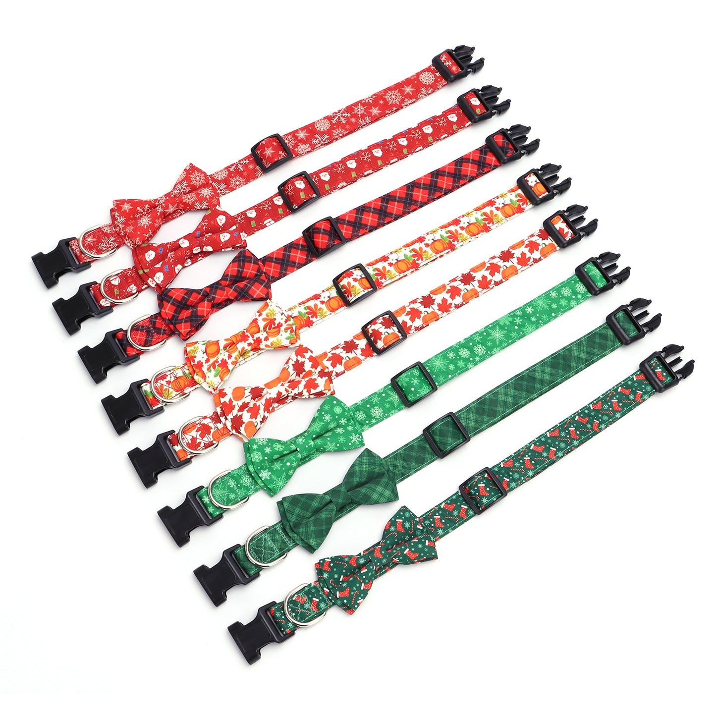 Holiday Adjustable Dog Collar For Christmas & Thanksgiving
