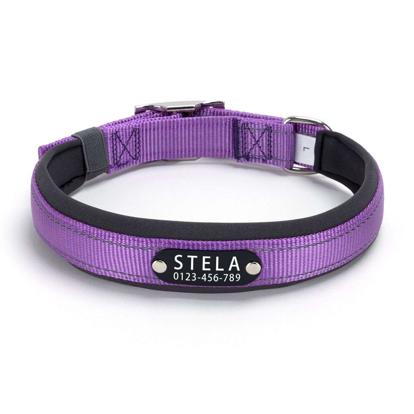 Reflective Soft Personalized Dog Collars