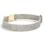 Customizable Reflective Leather-Textured Anti-Lost Personalized Dog Collar