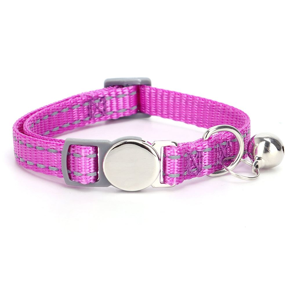 2 Pack Personalized Cat Collar with Bell