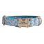Flower Personalized Dog Collars,Custom Puppy Collar, Bowtie, Leash