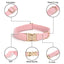 Metal Buckle Soft Flannel Pet Engraved Collar - Custom Dog Collar