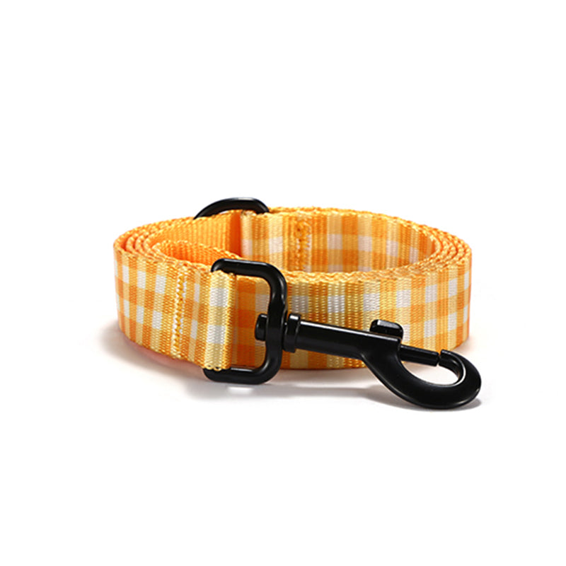 Plastic Buckle Cute Personalized Dog Collar, Custom Pet Collar Bow Tie, Leash