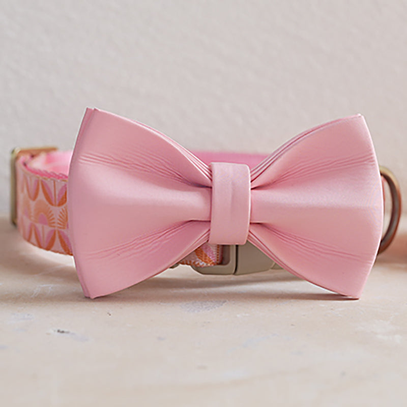 Flower Cute Personalized Dog Collar with Plastic Buckle
