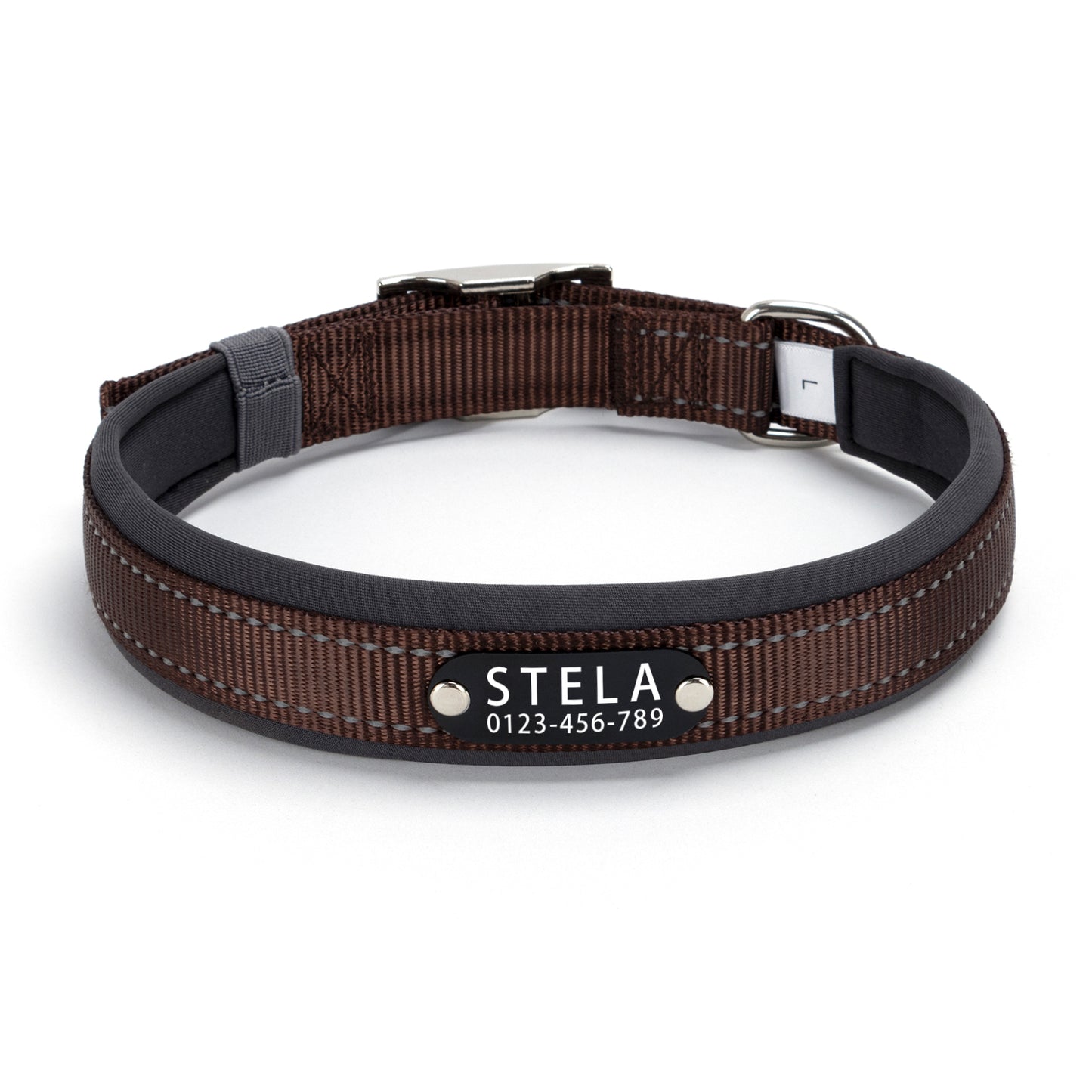 Reflective Soft Personalized Dog Collars