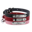 Personalized Leather Cat Collar with Engraving and Bell