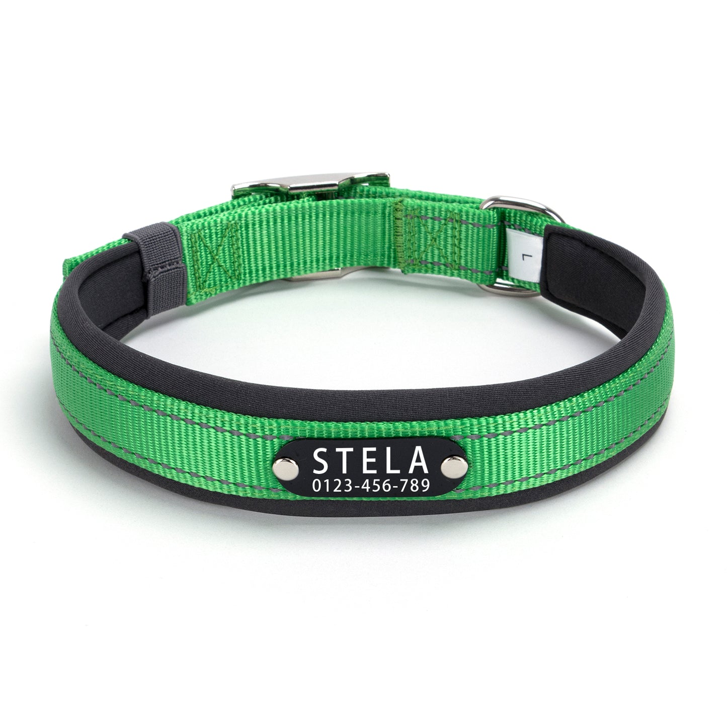 Reflective Soft Personalized Dog Collars