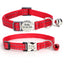 2 Pack Personalized Cat Collar with Bell
