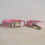 Cute Flower Personalized Dog Collar with Plastic Buckle