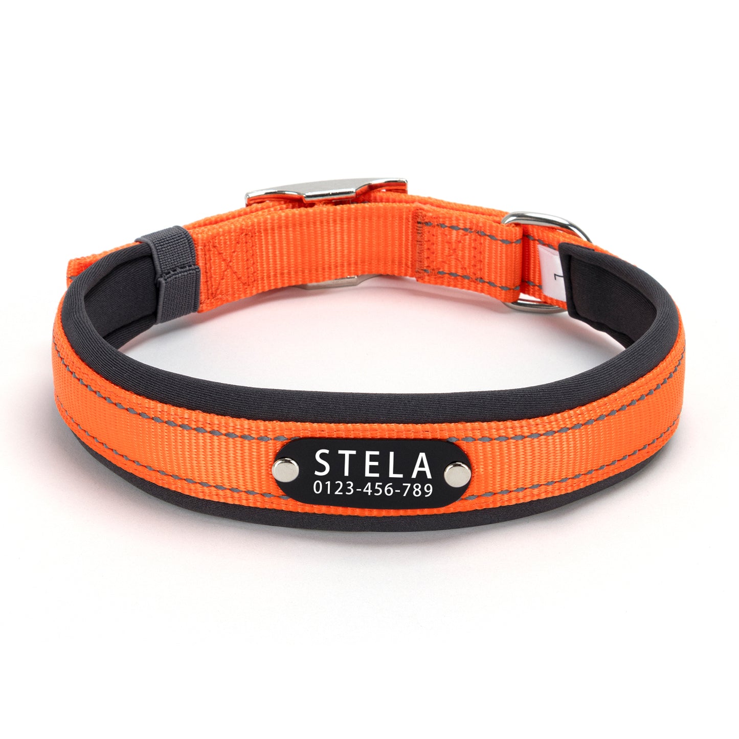 Reflective Soft Personalized Dog Collars